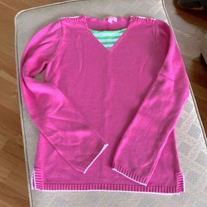 Lilly Pulitzer girls cotton sweater, size 12